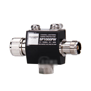 SP1000PW DC-1GHz Portable Base Station Antenna Coaxial Lightning Surge Protector Waterproof Lightning Arrester