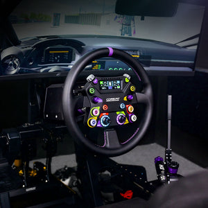 CONSPIT 310 APEX Sim Racing Wheel Steering Wheel Force Feedback and 2.99" LCD + CDR Quick Release