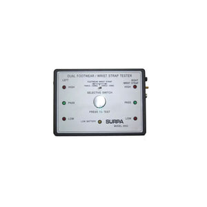 SURPA-6502 Wrist Strap Footwear Tester with Indicator Lights &amp; Supports Desktop and Hanging Modes