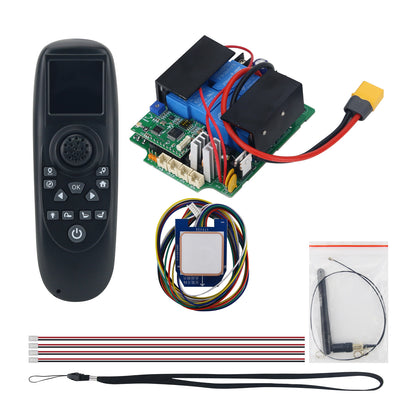 TXG4-RX40G Set GPS Version 12V/24V 40A High Power Remote Controller Transmitter One-click Return for Trawl Boat