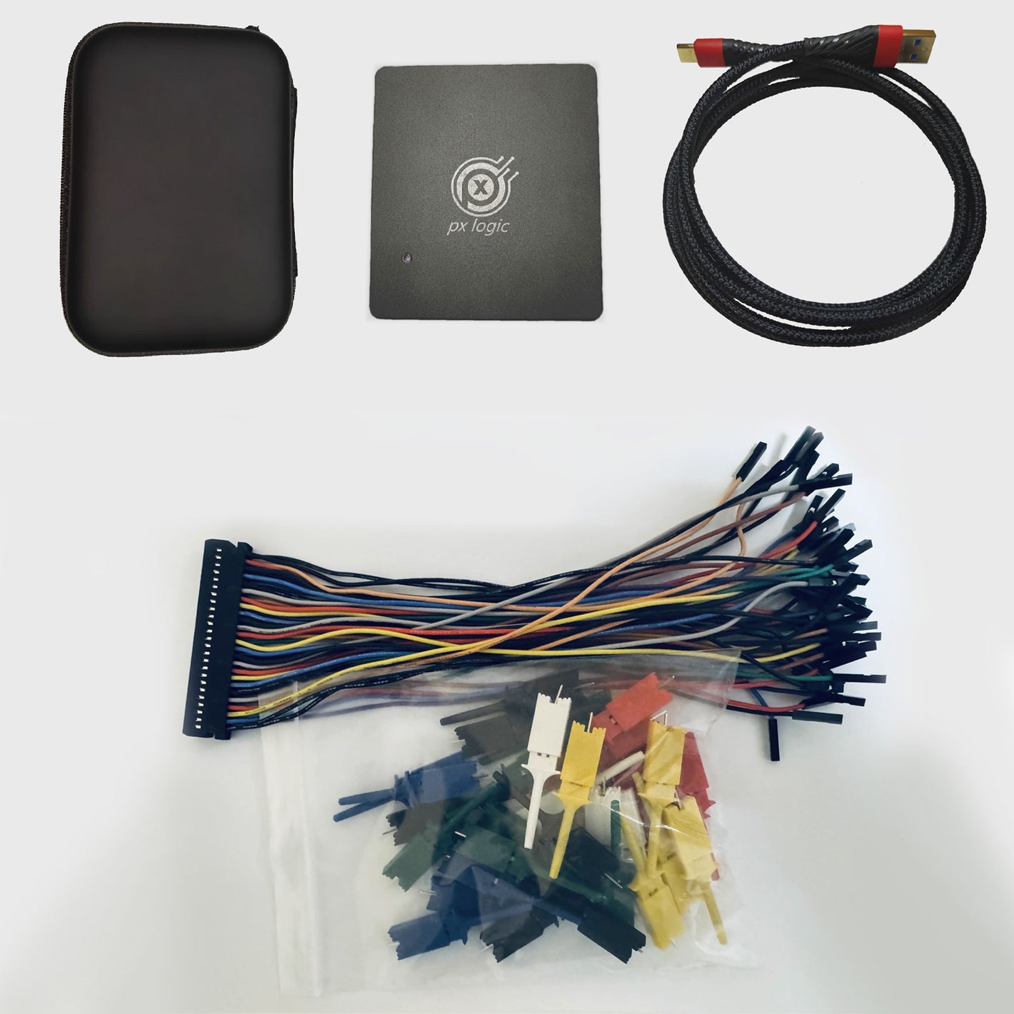 PX Logic 16 Pro 16-Channel 1GHz 4G Storage USB3.0 Super High Speed Logic Analyzer with Accessory Kit