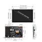 MPI5006 5-inch HDMI-compatible IPS Display 1024x600 Support USB Dimming Function for Raspberry Pi