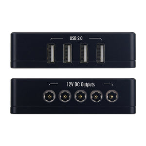 Gemini PowerBox &amp; Hub Mini V2 USB3.1 Hub High Speed Astronomical Power Management Box with Dovetail Plate