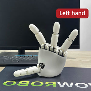 AmazingHand Open-Source Robotic Hand Robot Hand (Package 1: Unassembled Left Hand with PLA Parts)