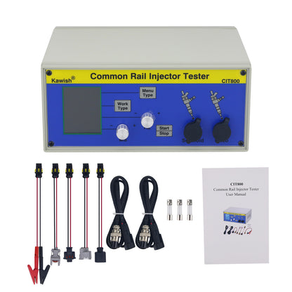CIT800 (AM-CIT800) Common Rail Injector Tester with Display Screen can Measure 4 Injectors for Bosch