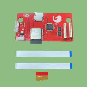 High Performance Noise Reduction Fenrir CD Drive Simulation Board + 128G SD Card for Sega Saturn Game Consoles