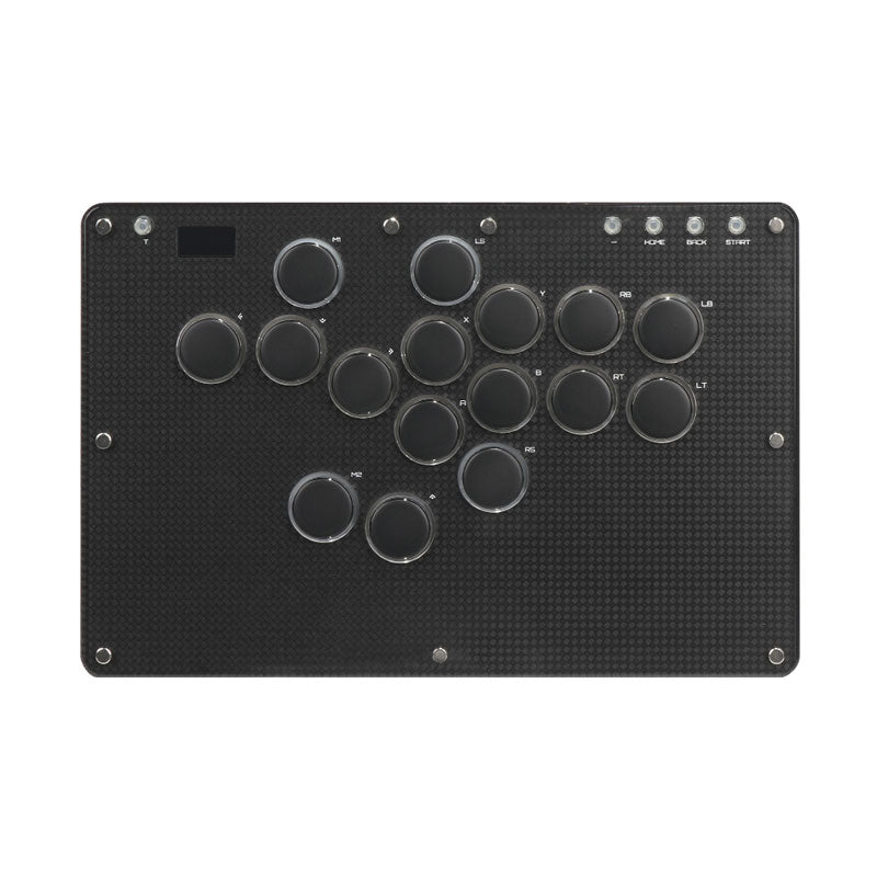 T16-Texture 16-Button Game Keyboard Hitbox Haute42 Fighting Game Joystick Arcade Leverless Controller