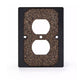 Crosbon Pure Aluminum Wall Outlet Panel American Standard HIFI Wall Socket Panel w/ Soft Rubber Pad
