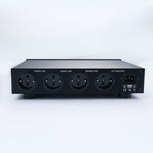 Crosbon CR-365 Power Conditioner Audio Power Filter (4 EU Standard Sockets) for Hifi Audio Systems