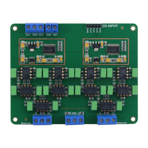PCM1794A DAC Decoder Board Balanced HiFi Parallel Board 24Bit 192KHz  Gold-plated Finished