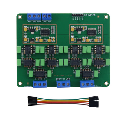 PCM1794A DAC Decoder Board Balanced HiFi Parallel Board 24Bit 192KHz  Gold-plated Finished
