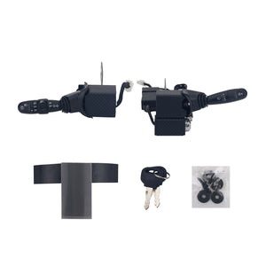 V99 Car Light Turn Signal Wiper Switch Adapter Racing Game Simulator Steering Wheel Accessory (Support Key Start) for PXN V99