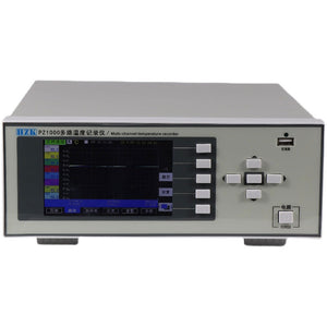HZK PZ1000P Series Multi-Channel Temperature Recorder (PZ1008P 8CH) with 8GB Memory and Curve Display