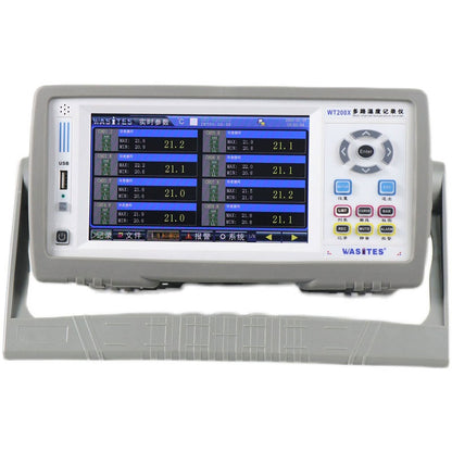 WT200X Multi-Channel Temperature Recorder (WT200-32 32CH) 7" Touch Screen &amp; Temperature Rise Display