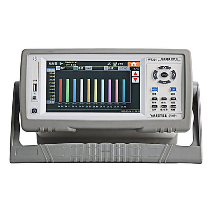WT201-40 40CH Multi-Channel Temperature Analyzer 7" Touch Screen Supports Wired/Wireless Expansion