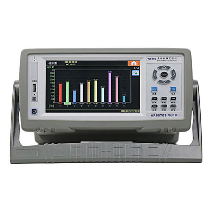 WT210-20 20CH Temperature Logger Multi-Channel Data Recorder 7" Touchscreen Supports Universal Input