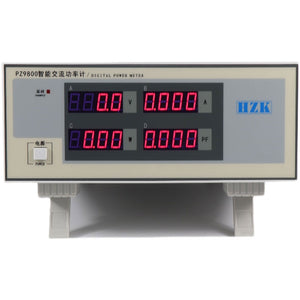 HZK 3-600V AC Power Meter Digital Power Meter (PZ9800 20A AC Basic Version without Alarm)