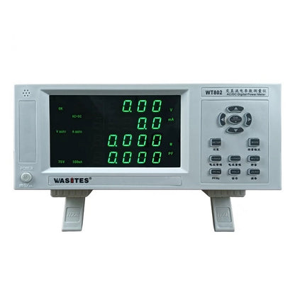WT802 High-Precision Electric Parameter Tester 3-600V AC DC Digital Power Meter w/ RS232/RS485 Port
