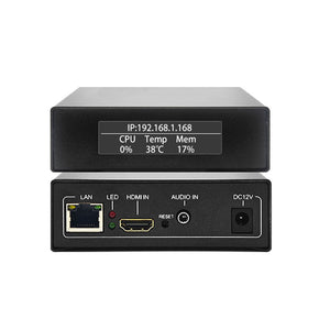 EN_HHN01 Single Input 1080P60 HDMI-compatible Encoder Video to network STR/H.265 Video Encoder PC Monitoring NVR