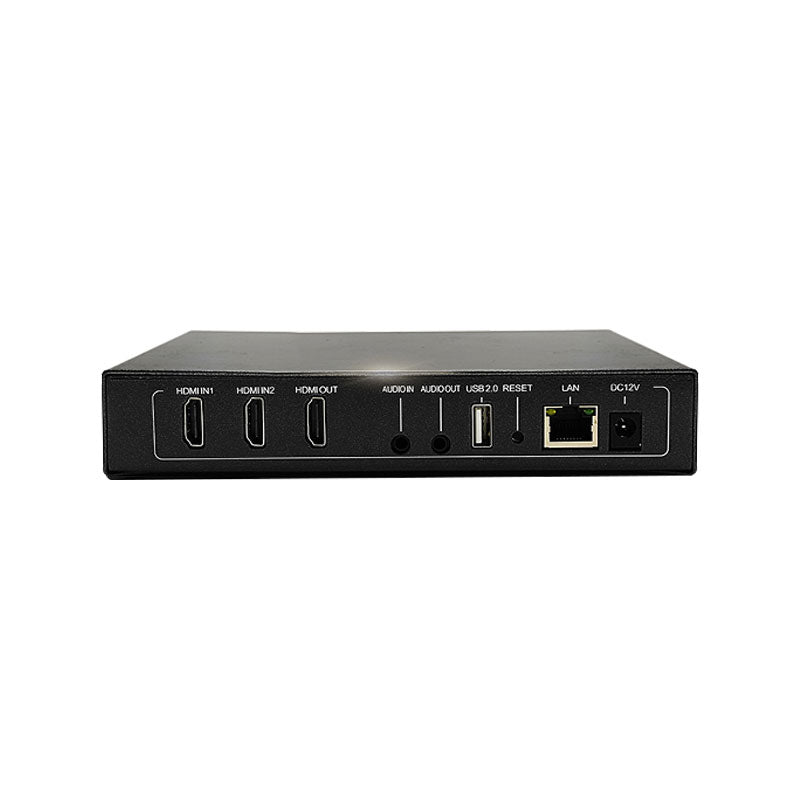 EN_HHN03 Dual Input 1080P Multifunctional Video Encoder 2xHDMI-compatible Input Encoder for Live Streaming/NVR