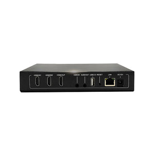 EN_HHN03 Dual Input 1080P Multifunctional Video Encoder 2xHDMI-compatible Input Encoder for Live Streaming/NVR