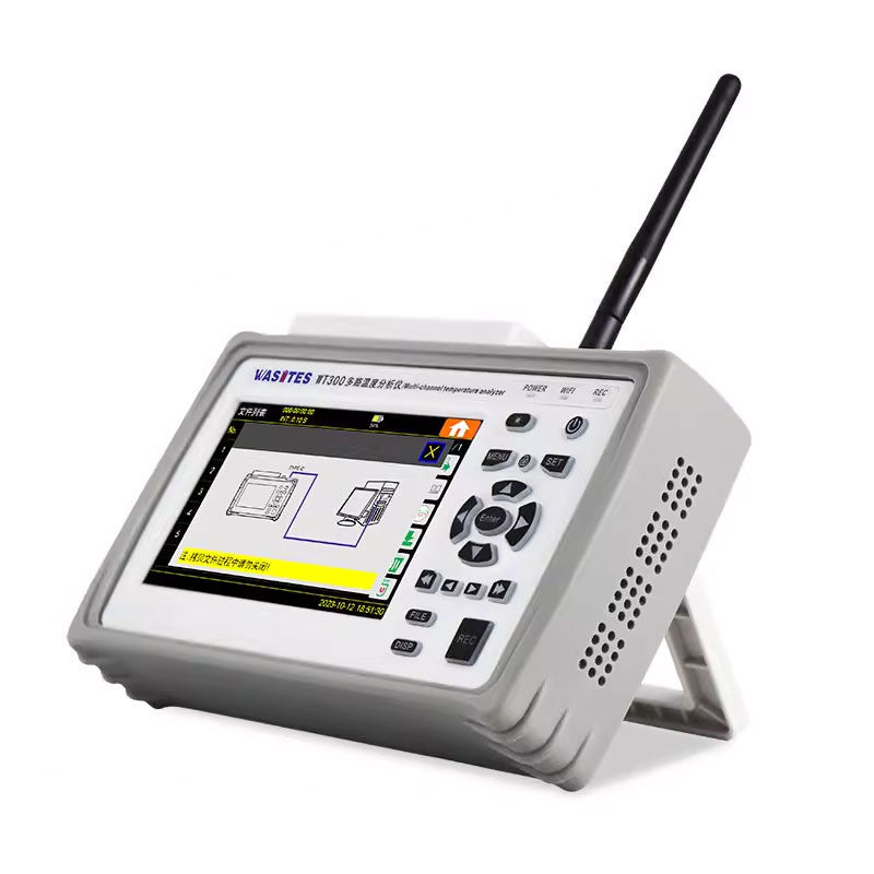WASITES WT300 10CH Temperature Recorder Multi-Channel Temperature Analyzer with Wifi for Thermocouples