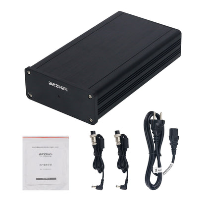 BRZHIFI 50W DC 12V Linear Regulated Power Supply w/ Custom Voltage for HiFi Audio Routers &amp; MAC Mini