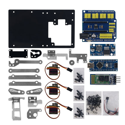 Sketchboard Mechanical Arm Plotter Robot Arm Students Programming Learning DIY Kit for Arduino