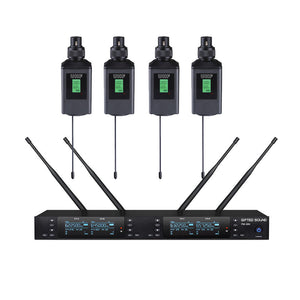 PM-604 One-to-Four 612.5-667.25MHz U-band Professional Wireless Transmitter and Receiver for Conference Microphones