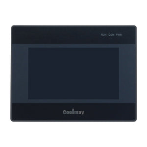 Coolmay MX3G-43C-22MT 4.3&quot; HMI PLC All in One HMI with Built-in PLC (12DI 10DO Transistor Output)