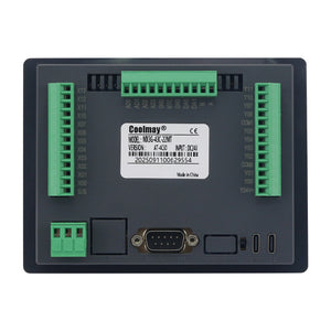 Coolmay MX3G-43C-22MT 4.3" HMI PLC All in One HMI with Built-in PLC (12DI 10DO Transistor Output)