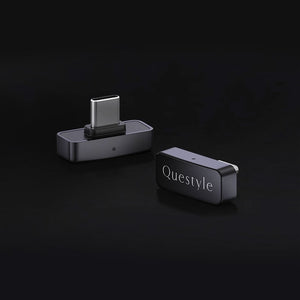 QCC Dongle Pro Lossless LDAC Bluetooth Transmitter HiFi Wireless Transmitter Compatible with iPhone/Android