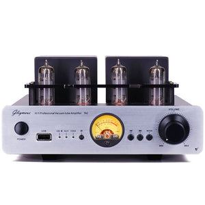 Silvery TA2 HiFi 6K4 Electronic Tube Amplifier 100W+100W Bluetooth5.3 Lossless Vacuum Tube Power Amplifier