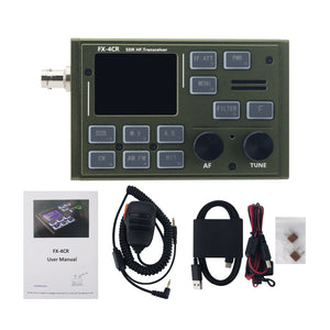 FX4CR-2024 Final Edition SDR HF Transceiver with 1-20W Continuously Adjustable Power Range Support USB/LSB/CW/AM/FW Modes