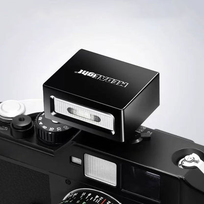 MEDALight F1 Mini Flash Small Camera Flash with (Black) Metal Case for Canon Sony Fujifilm Olympus