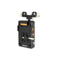 ZGCINE VM-VP1 KIT3 V-Mount Battery Plate with Adjustable Arm &amp; 15mm Rod Clamp for TILTA Camera Cages