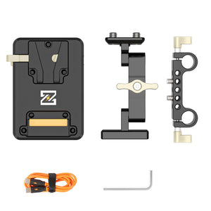 ZGCINE VM-VP2 KIT3 V-Mount Battery Plate USB-C PD Input &amp; Output Suitable for TILTA Camera Cages
