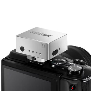 MEDALight F1 GN10 6200K±400K Mini Flash Camera Flash (Silver) for DSLR and Mirrorless Cameras Ricoh