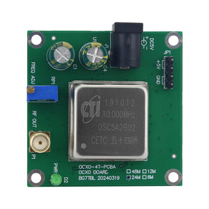 24MHz Sine Wave OCXO Frequency Standard Oven Controlled Crystal Oscillator High Quality RF Accessory with SMA Connector