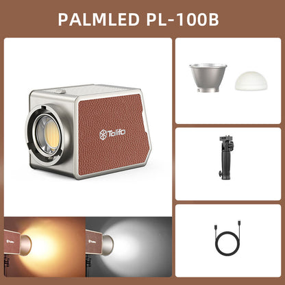 Tolifo PALMLED PL-100B 100W Fill Light 2700K-6500K Handheld LED Video Light (Standard Version)