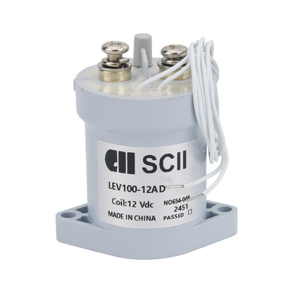 SCII Relay LEV100-12AD Coil 12VDC 900V/100A Electromagnetic Relay High Quality DC Contactor for Vehicle