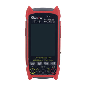 TOOLTOP ET14S 240x240 Thermal Imaging Multimeter with 2.8" IPS LCD for 10A Current Measurement + Optional Macro Lens