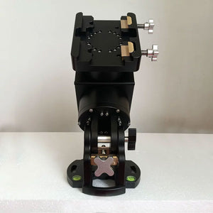TeSeek Black HM-17PE Harmonic Equatorial Mount 18KG Load Capacity EQ Mount with GOTO Hand Controller for Telescopes