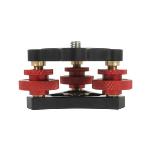 BEXIN LP-64 ±5° Fine-Tuning Tripod Head Leveling Base for DSLR Cameras Tripods and Load under 15kg