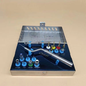 16-Piece Imported Bone Expander Kit and Chisel Dental Implant Instruments for Implant Dentistry