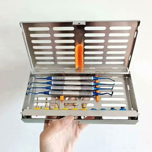 14PCS Dental Maxillary Sinus Lift Kit Maxillary Sinus Lift Drill Set for Crestal &amp; Lateral Approach