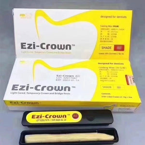 1 Box Ezi-Crown LC Temporary Crown and Bridge Resin Temporary Crown and Bridge Material (A2)