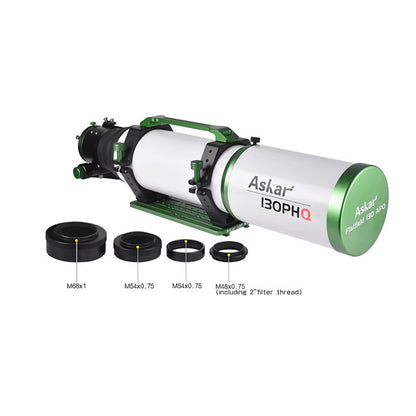 Askar 130PHQ 130mm Aperture Deep Sky Telescope f/7.7 Long Focal Ratio Flat-field Astronomical Telescope