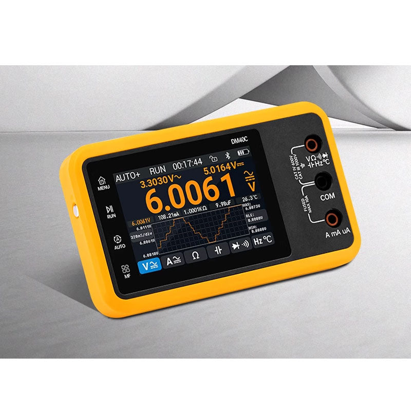DM40B Standard Version 10Hz-50MHz Portable Digital Multimeter Oscilloscope Signal Generator with Magnetic PVC Sleeve