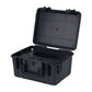Black Emergency Radio Communication Box with Metal Panel Dedicated for YAESU FTM-150R Radio Station